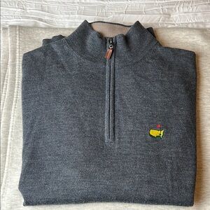 Peter Millar Masters quarter zip sweater